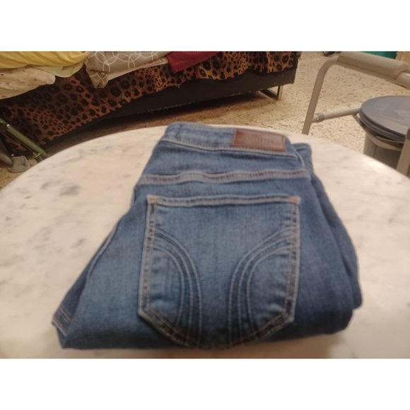 Hollister Womens Jeggings 3S W26 L26 Blue - Picture 4 of 4
